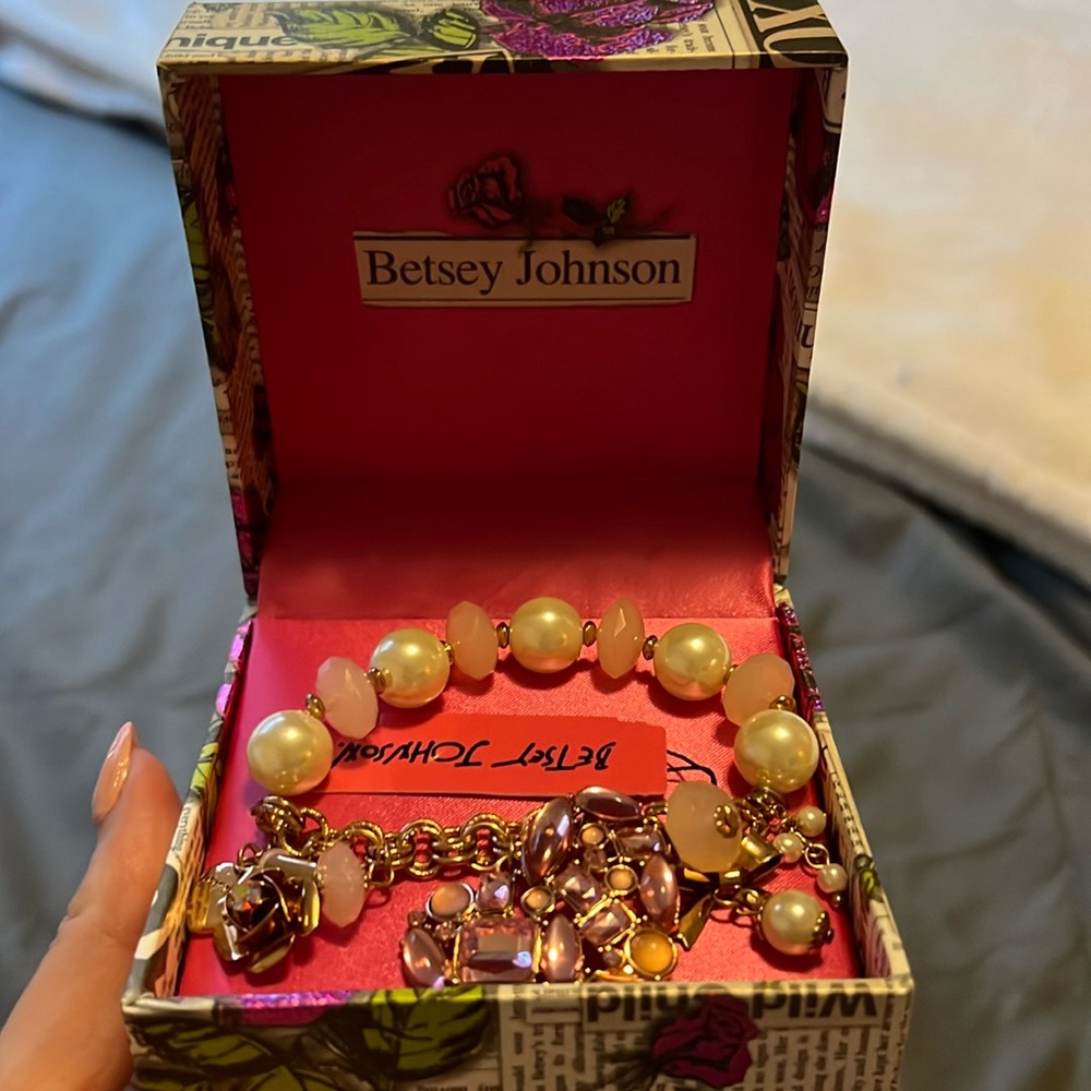 Betsey Johnson Charm Bracelet
